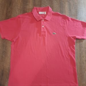 Lacoste polo shirt, Men's,  Short Sleeve,  Size XL